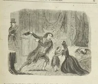 An illustration from Manuscripts from the Diary of a Physician (1844)