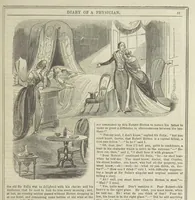 An illustration from Manuscripts from the Diary of a Physician (1844)