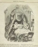 An illustration from Manuscripts from the Diary of a Physician (1844)