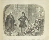 An illustration from Manuscripts from the Diary of a Physician (1844)