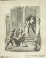 An illustration from Manuscripts from the Diary of a Physician (1844)