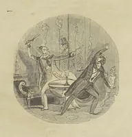 An illustration from Manuscripts from the Diary of a Physician (1844)