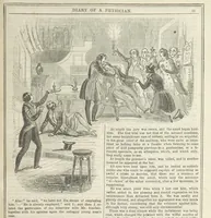 An illustration from Manuscripts from the Diary of a Physician (1844)