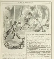 An illustration from Manuscripts from the Diary of a Physician (1844)