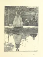An illustration from Picture Posies. Poems chiefly by living authors, and drawings by F. Walker, J. W. North, A. B. Boughton [and others] ... Engraved by Dalziel Brothers (1874)