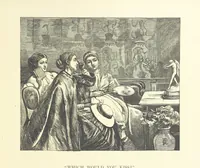 Picture 65 of 150 from Picture Posies. Poems chiefly by living authors, and drawings by F. Walker, J. W. North, A. B. Boughton [and others] ... Engraved by Dalziel Brothers (1874), leaf 119