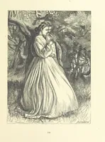 An illustration from Picture Posies. Poems chiefly by living authors, and drawings by F. Walker, J. W. North, A. B. Boughton [and others] ... Engraved by Dalziel Brothers (1874)