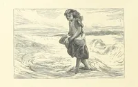 An illustration from Picture Posies. Poems chiefly by living authors, and drawings by F. Walker, J. W. North, A. B. Boughton [and others] ... Engraved by Dalziel Brothers (1874)