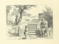 An illustration from Picture Posies. Poems chiefly by living authors, and drawings by F. Walker, J. W. North, A. B. Boughton [and others] ... Engraved by Dalziel Brothers (1874)