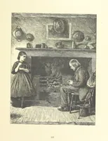 An illustration from Picture Posies. Poems chiefly by living authors, and drawings by F. Walker, J. W. North, A. B. Boughton [and others] ... Engraved by Dalziel Brothers (1874)