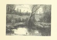 An illustration from Picture Posies. Poems chiefly by living authors, and drawings by F. Walker, J. W. North, A. B. Boughton [and others] ... Engraved by Dalziel Brothers (1874)