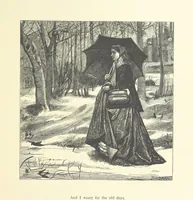 An illustration from Picture Posies. Poems chiefly by living authors, and drawings by F. Walker, J. W. North, A. B. Boughton [and others] ... Engraved by Dalziel Brothers (1874)