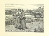 An illustration from Picture Posies. Poems chiefly by living authors, and drawings by F. Walker, J. W. North, A. B. Boughton [and others] ... Engraved by Dalziel Brothers (1874)