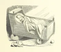 An illustration from Picture Posies. Poems chiefly by living authors, and drawings by F. Walker, J. W. North, A. B. Boughton [and others] ... Engraved by Dalziel Brothers (1874)