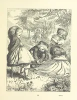 An illustration from Picture Posies. Poems chiefly by living authors, and drawings by F. Walker, J. W. North, A. B. Boughton [and others] ... Engraved by Dalziel Brothers (1874)