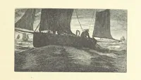 An illustration from Picture Posies. Poems chiefly by living authors, and drawings by F. Walker, J. W. North, A. B. Boughton [and others] ... Engraved by Dalziel Brothers (1874)