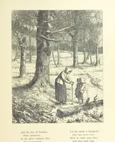 An illustration from Picture Posies. Poems chiefly by living authors, and drawings by F. Walker, J. W. North, A. B. Boughton [and others] ... Engraved by Dalziel Brothers (1874)