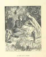 Picture 118 of 150 from Picture Posies. Poems chiefly by living authors, and drawings by F. Walker, J. W. North, A. B. Boughton [and others] ... Engraved by Dalziel Brothers (1874), leaf 204