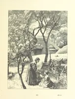An illustration from Picture Posies. Poems chiefly by living authors, and drawings by F. Walker, J. W. North, A. B. Boughton [and others] ... Engraved by Dalziel Brothers (1874)