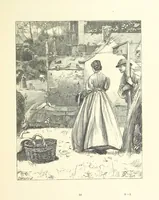 An illustration from Picture Posies. Poems chiefly by living authors, and drawings by F. Walker, J. W. North, A. B. Boughton [and others] ... Engraved by Dalziel Brothers (1874)