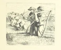 An illustration from Picture Posies. Poems chiefly by living authors, and drawings by F. Walker, J. W. North, A. B. Boughton [and others] ... Engraved by Dalziel Brothers (1874)