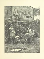Picture 24 of 150 from Picture Posies. Poems chiefly by living authors, and drawings by F. Walker, J. W. North, A. B. Boughton [and others] ... Engraved by Dalziel Brothers (1874), leaf 57