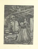 An illustration from Picture Posies. Poems chiefly by living authors, and drawings by F. Walker, J. W. North, A. B. Boughton [and others] ... Engraved by Dalziel Brothers (1874)