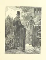 An illustration from Picture Posies. Poems chiefly by living authors, and drawings by F. Walker, J. W. North, A. B. Boughton [and others] ... Engraved by Dalziel Brothers (1874)