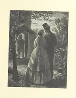 An illustration from Picture Posies. Poems chiefly by living authors, and drawings by F. Walker, J. W. North, A. B. Boughton [and others] ... Engraved by Dalziel Brothers (1874)