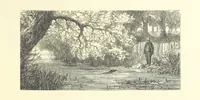 An illustration from Picture Posies. Poems chiefly by living authors, and drawings by F. Walker, J. W. North, A. B. Boughton [and others] ... Engraved by Dalziel Brothers (1874)