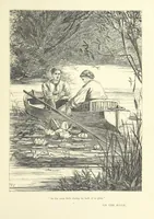 An illustration from Idyllic Pictures. Drawn by Barnes, Miss E. Edwards, P. Gray, Houghton, R. P. Leitch, Pinwell, Sandys, Small, G. Thomas, etc (1867)