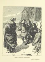 An illustration from Idyllic Pictures. Drawn by Barnes, Miss E. Edwards, P. Gray, Houghton, R. P. Leitch, Pinwell, Sandys, Small, G. Thomas, etc (1867)