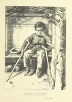 An illustration from Idyllic Pictures. Drawn by Barnes, Miss E. Edwards, P. Gray, Houghton, R. P. Leitch, Pinwell, Sandys, Small, G. Thomas, etc (1867)