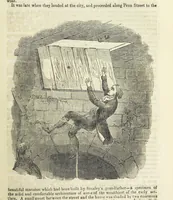 An illustration from The Black Pirate; or, the Phantom Ship. A romance (1848)