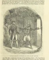 An illustration from The Black Pirate; or, the Phantom Ship. A romance (1848)