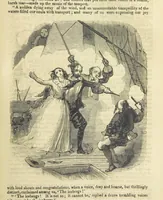 An illustration from The Black Pirate; or, the Phantom Ship. A romance (1848)