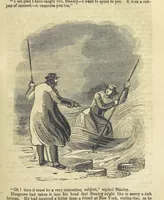 An illustration from The Black Pirate; or, the Phantom Ship. A romance (1848)
