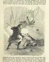 An illustration from The Black Pirate; or, the Phantom Ship. A romance (1848)