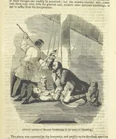 An illustration from The Black Pirate; or, the Phantom Ship. A romance (1848)