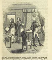 An illustration from The Black Pirate; or, the Phantom Ship. A romance (1848)