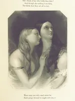 An illustration from The Poet and the Painter; or Gems of Art and Song (1869)