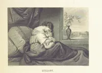 An illustration from The Poet and the Painter; or Gems of Art and Song (1869)