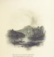 An illustration from The Poet and the Painter; or Gems of Art and Song (1869)