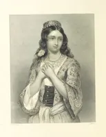 An illustration from The Poet and the Painter; or Gems of Art and Song (1869)