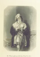 An illustration from The Poet and the Painter; or Gems of Art and Song (1869)