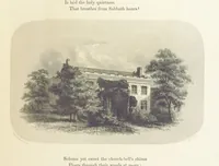 An illustration from The Poet and the Painter; or Gems of Art and Song (1869)