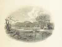 An illustration from The Poet and the Painter; or Gems of Art and Song (1869)