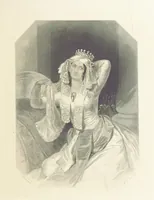 An illustration from The Poet and the Painter; or Gems of Art and Song (1869)