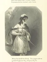 An illustration from The Poet and the Painter; or Gems of Art and Song (1869)