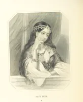 An illustration from The Poet and the Painter; or Gems of Art and Song (1869)